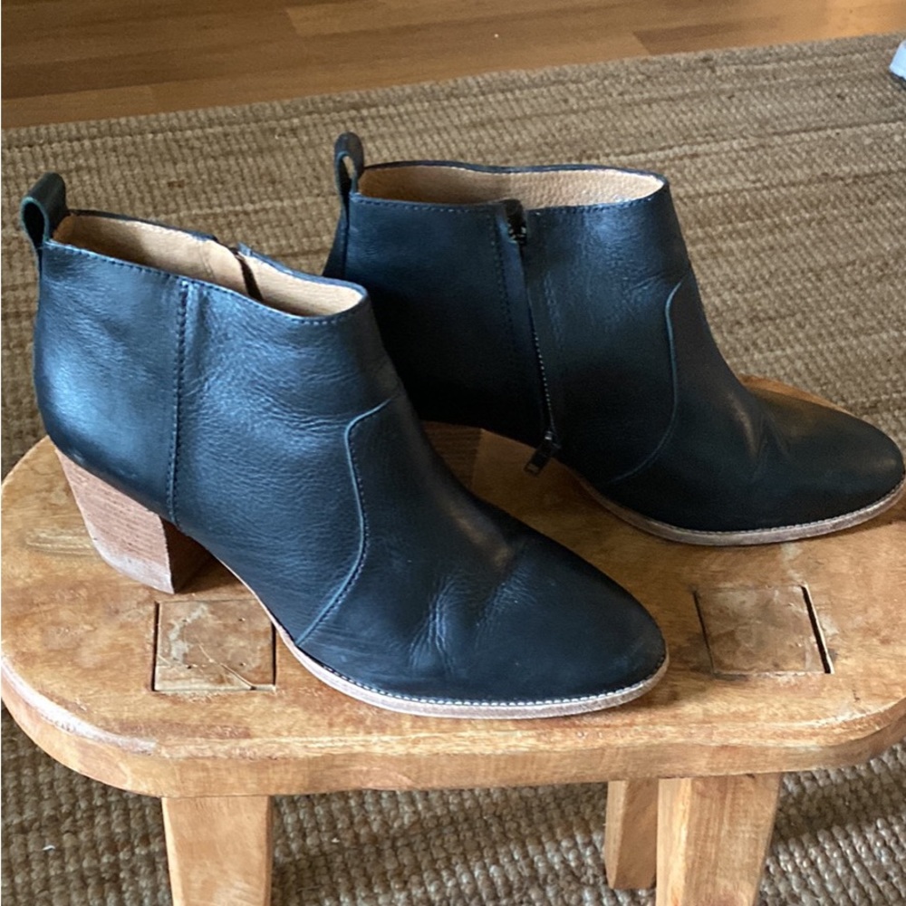 MADEWELL BLACK BOOTIES